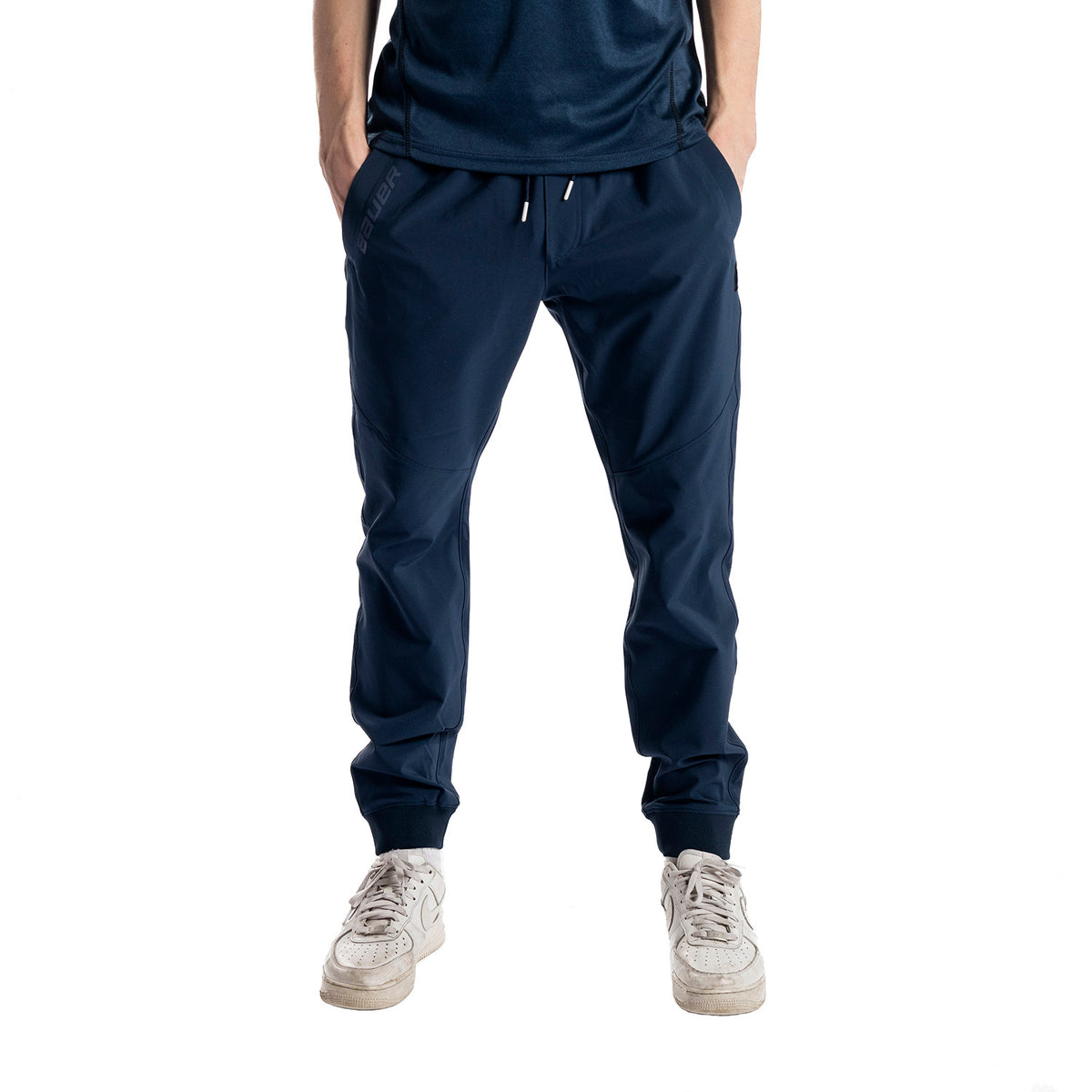 BAUER Woven Jogger Team - marine - Sr.