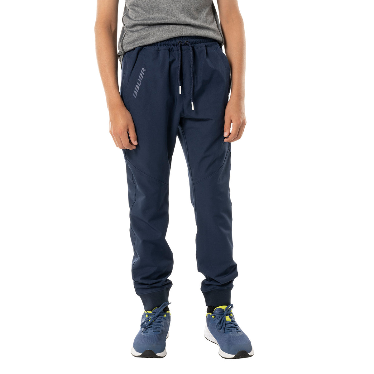BAUER Woven Jogger Team - marine - Yth.