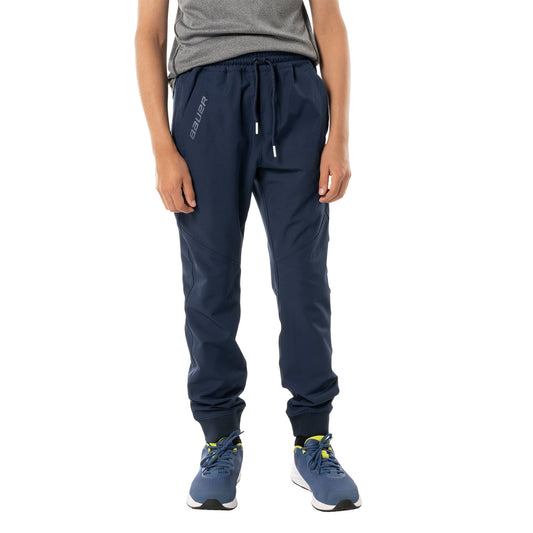 BAUER Woven Jogger Team - marine - Yth.
