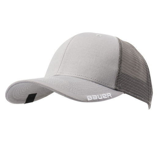 BAUER Team Mesh Snapback Cap - grau - Sr.