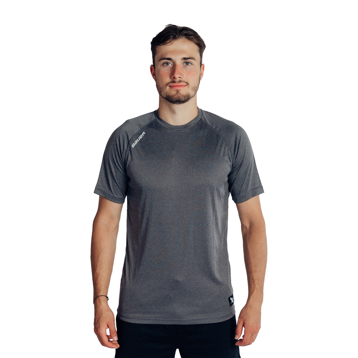 BAUER Team Tech Tee - grau - Sr.