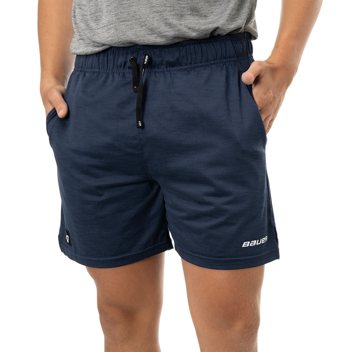 BAUER Team Knit Short - marine - Sr.