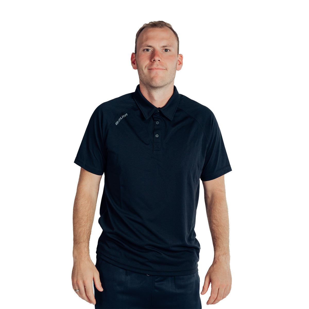 BAUER Team Polo - schwarz - Sr.