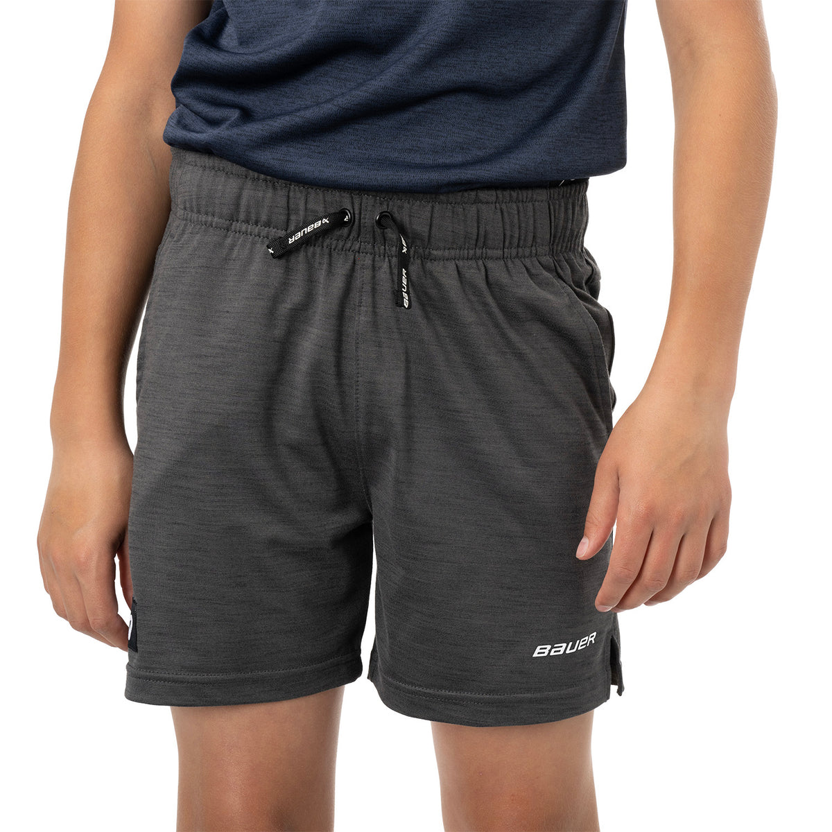 BAUER Team Knit Short - grau - Yth.