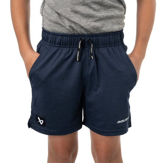 BAUER Team Knit Short - marine - Yth.