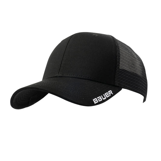 BAUER Team Mesh Snapback Cap - schwarz - Sr.