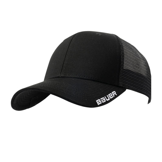 BAUER Team Mesh Snapback Cap - schwarz - Yth.
