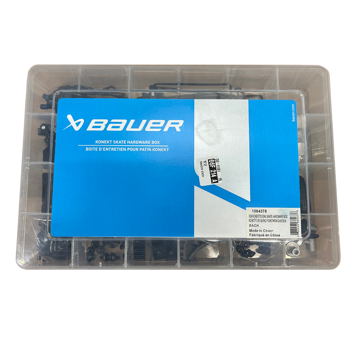 BAUER Konekt2 Torwart Schlittschuh Hardware Box
