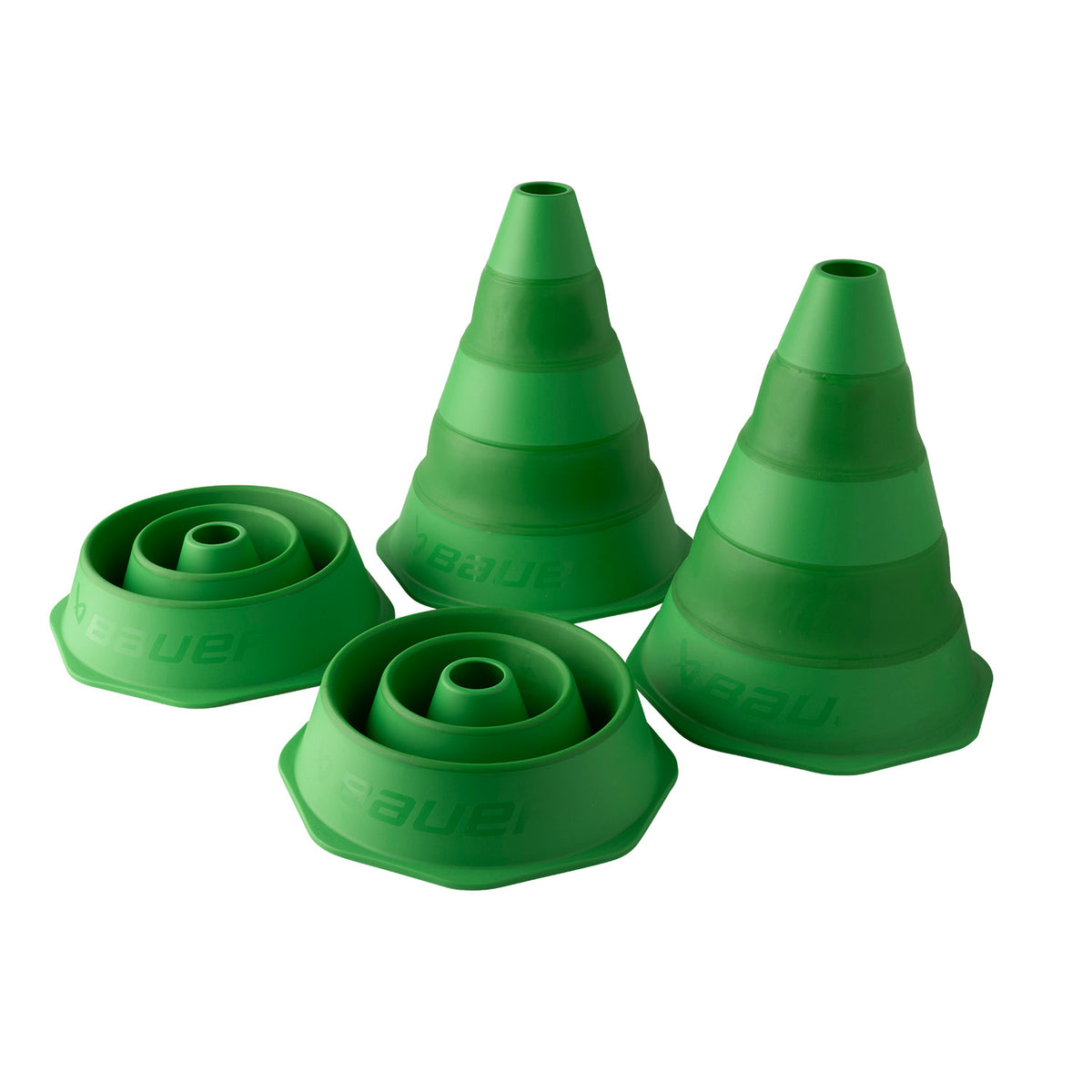 BAUER Collapsible Training Cones - 4 Pack