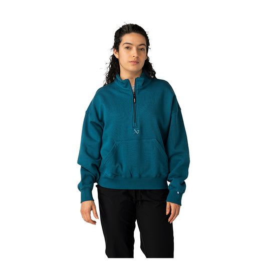 BAUER Women's Premium 1/4 Zip - ink blue