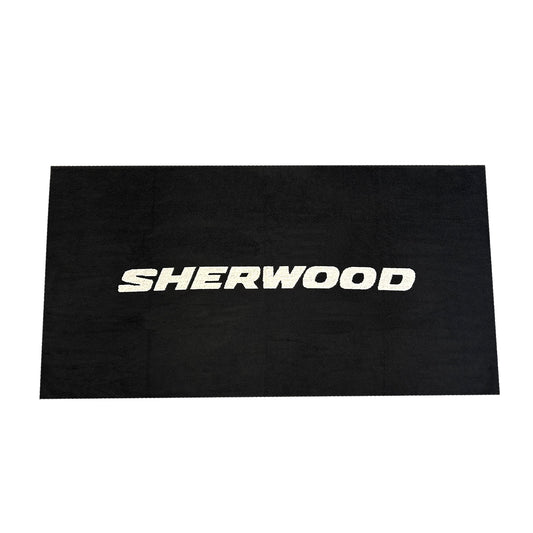 SHERWOOD Badetuch 140 x 70 cm - schwarz