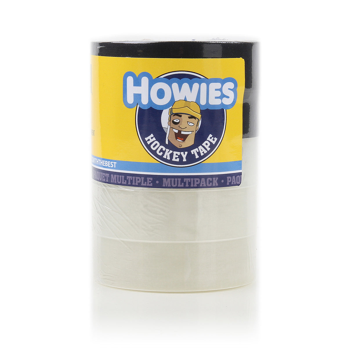 HOWIES Retail Pack - Tape 2 x blk 25,4mm x 18,28m / 3 x PVC 25,4mm x 21,94m
